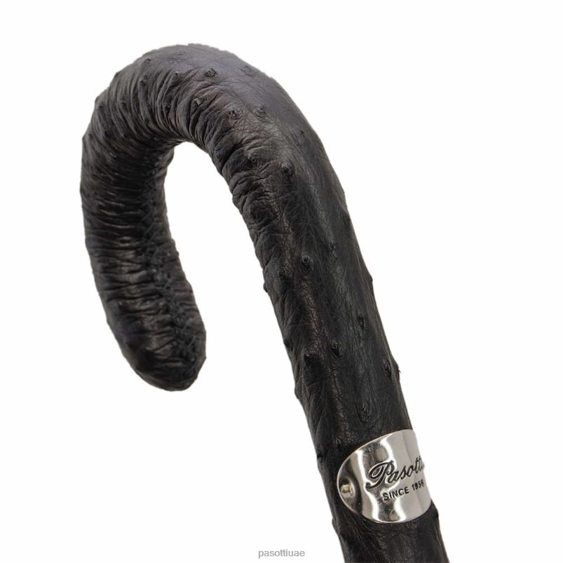 مظلة | 142 pto cn1 s - مظلة بونتو بيانكو، مقبض من جلد النعام PASOTTI Z446V108